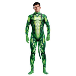 CosplayBoys Combinaison Cosplay Grenouille Frogman Vert